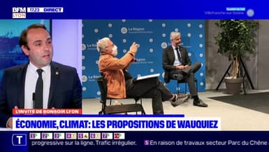 Qualité de l'air, sécurité, aides aux petites entreprises... Les premières mesures que prendra Laurent Wauquiez s'il est réélu 