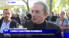 Obsèques de Jean-Pierre Elkabbach: pour Michel Drucker, "il n'y jamais eu un intervieweur comme lui dans le monde"