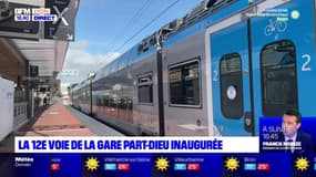 La 12e voie de la gare Part-Dieu inaugurée