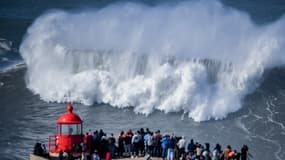 Les vagues à Nazaré
