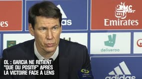 OL : Garcia ne retient "que du positif" après la victoire face à Lens