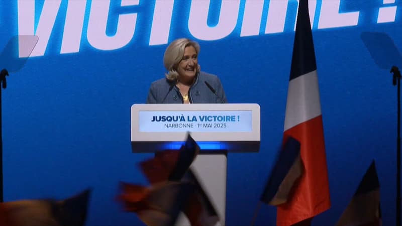 1er-Mai: Marine Le Pen dénonce une 