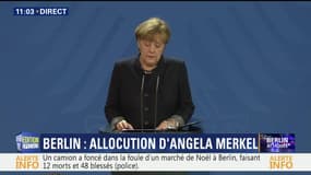 Attentat de Berlin: "Cet acte sera puni comme il le mérite", affirme Merkel 