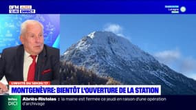 Hautes-Alpes: Guy Hermitte, maire de Montgenèvre, évoque l'ouverture de la station