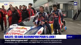 Le pilote alsacien Sébastien Loeb fête ses 50 ans