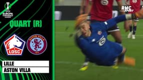 Lille-Aston Villa : Le double arrêt de Chevalier en prolongation pour éviter l'égalisation anglaise