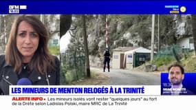 Alpes-Maritimes: les migrants mineurs de Menton relogés "provisoirement" à la Trinité