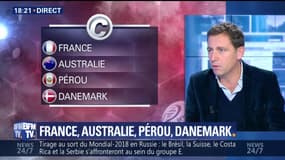 Tirage au sort Mondial 2018: la France affrontera le Pérou, le Danemark et l'Australie au sein du groupe C