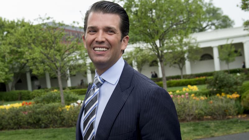 Donald Trump Jr, en avril 2017.