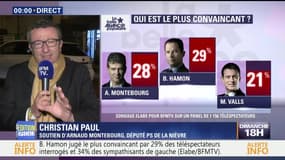 Primaire de la gauche: "Il va y avoir beaucoup de suspens jusqu'à la dernière minute", Christian Paul - 19/01
