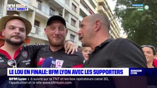 Le Lou en finale : BFM Lyon avec les supporters