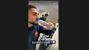 Le "troll" de Neal Maupay contre les Lyonnais après OL-OM (2-3), le 22 septembre 2024