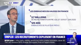 Emploi : les recrutements explosent en France