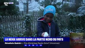 À Nantes et dans le nord du pays, la neige s'est invitée ce dimanche