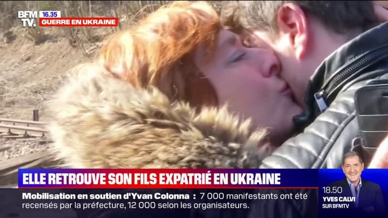 Dominique s'est battue pour retrouver son fils Aurélien, expatrié français en Ukraine