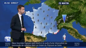 Météo: beaucoup de grisaille avec des risques de givre dans l'est de la France ce matin