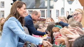 Kate, princesse de Galles en visite officielle à Belfast, le 6 octobre 2022.