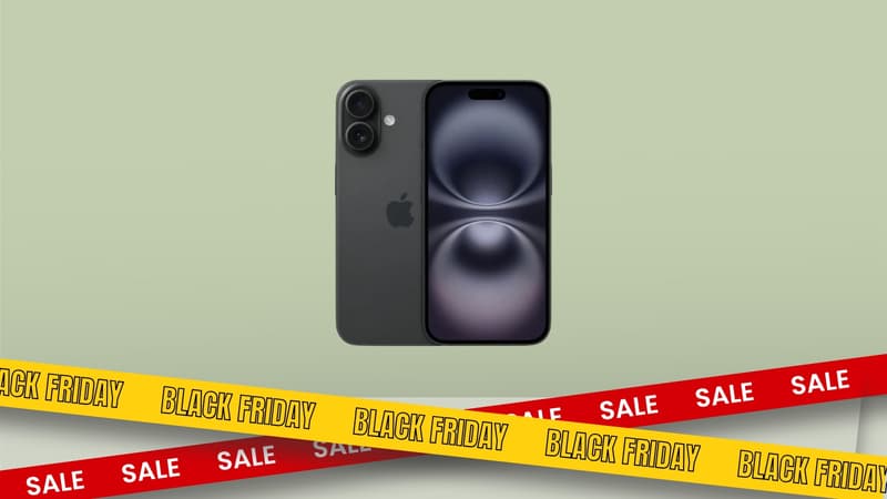 Cdiscount réduit en miette le prix de cet iPhone 16 à l'occasion du Black Friday 