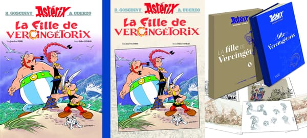Les différentes éditions du nouveau Astérix, La Fille de Vercingétorix.