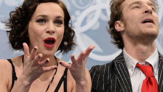 Nathalie Péchalat et Fabian Bourzat