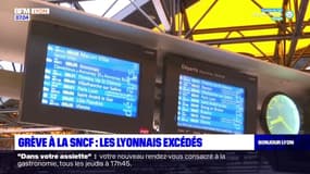 Grève à la SNCF: les voyageurs lyonnais excédés