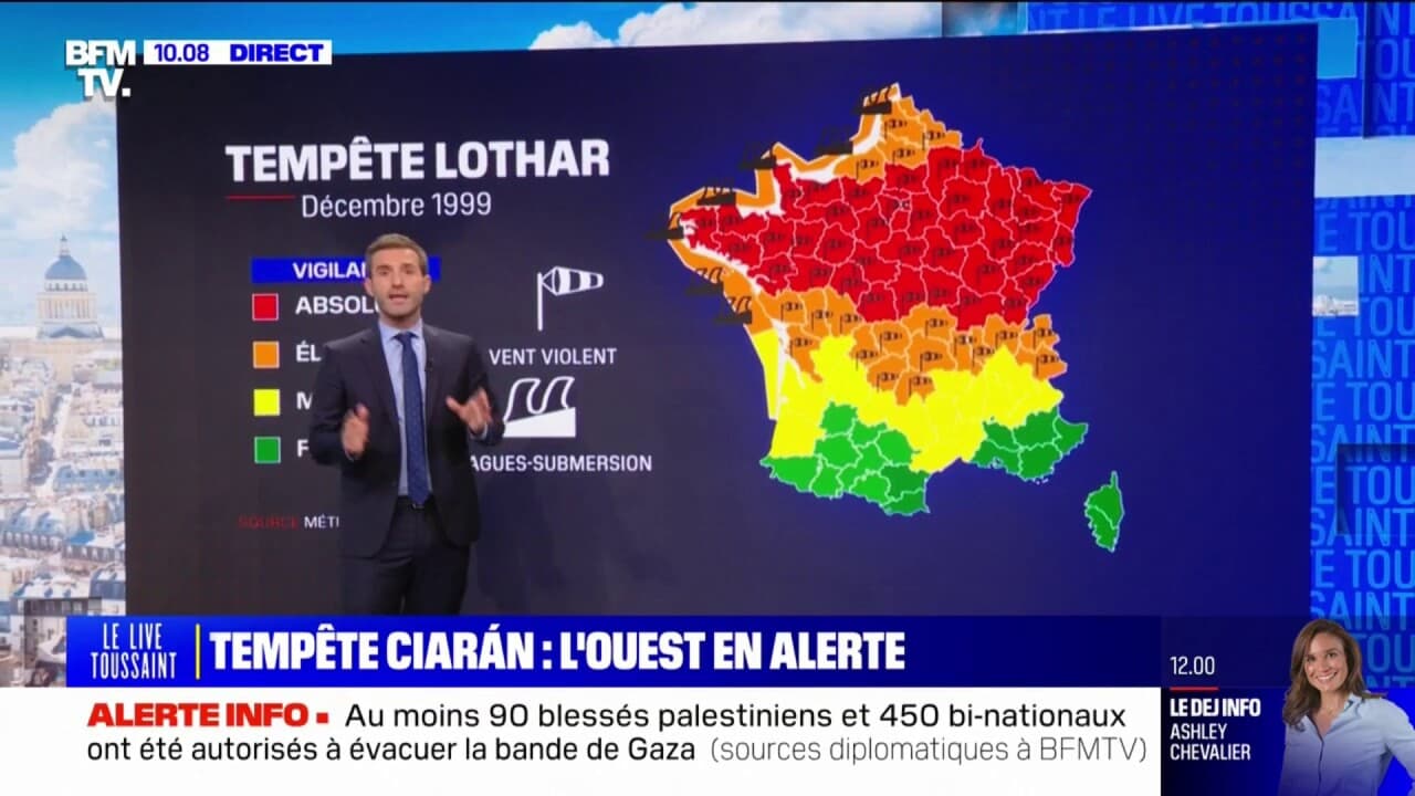 La tempête Ciaran en France sera-t-elle aussi violente qu'en 1999 ? -  Numerama