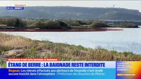 Étang de Berre : la baignade reste interdite.