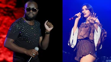 Maître Gims et Dua Lipa