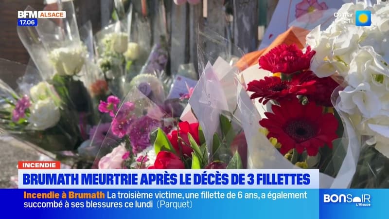 Brumath: les habitants meurtris après la mort de trois fillettes dans un incendie