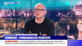 Michel Onfray sur la présidentielle 2022: "Je n'ai jamais dit que je n'excluais pas de voter pour Éric Zemmour"