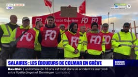 Colmar: les éboueurs en grève pour réclamer une revalorisation salariale 