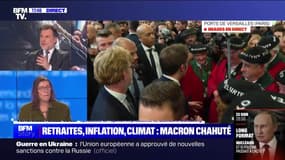 Story 3 : Retraites, inflation, climat: Macron chahuté - 25/02