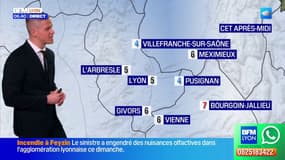 Météo Rhône: un lundi gris, 5°C à Lyon