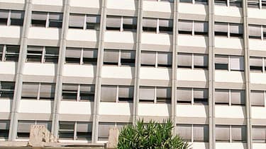 Le centre hospitalier de Saint-Raphaël-Fréjus le 3 août 1999.