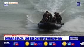 Omaha Beach: une journée de reconstitution du débarquement organisée à l'aube du 80e anniversaire du D-Day