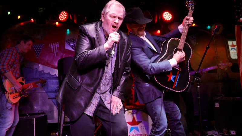Le chanteur Meat Loaf en mars 2021 à Nashville.