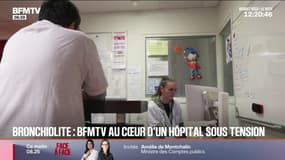 Bronchiolite: quelques tensions dans les hôpitaux franciliens, plusieurs bébés transférés dans des régions limitrophes