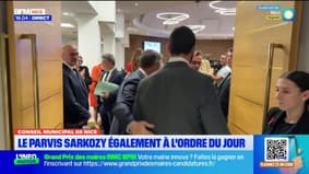 Conseil municipal de Nice : le parvis Sarkozy à l'ordre du jour, en présence de Louis Sarkozy