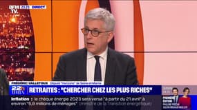 Frédéric Valletoux sur les retraites: "Le système à venir est plus juste que le système actuel"