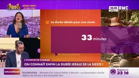 L'humeur de Charles : On connaît enfin la durée idéale de la sieste ! - 14/02
