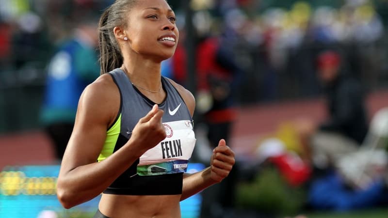 Allyson Felix.