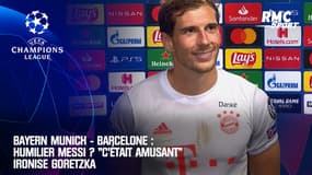 Bayern Munich - Barcelone : Humilier Messi ? "C'était amusant" ironise Goretzka