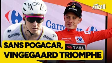 Vuelta : Vingegaard vainqueur... grâce à l'absence de Pogacar ?