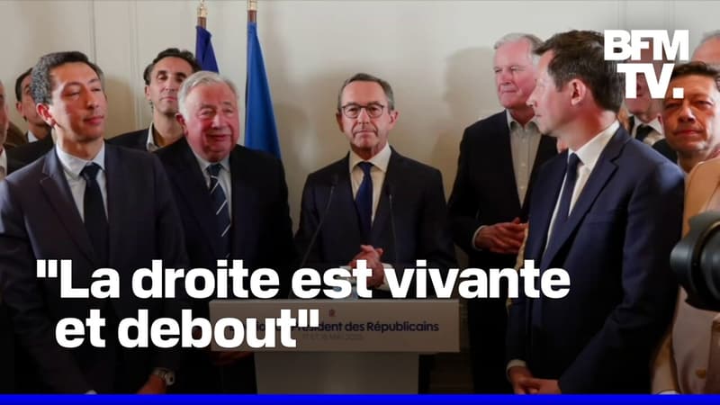  Le discours en intégralité de Bruno Retailleau après sa victoire à la...