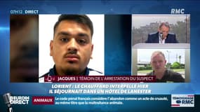 EN VIDÉO - Chauffard de Lorient: "C'est un grand soulagement que ce soit fini" confie Jacques, témoin de l'arrestation