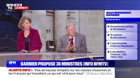 Story 2 : Gouvernement Barnier, 38 ministres dont 16 de plein exercice - 19/09