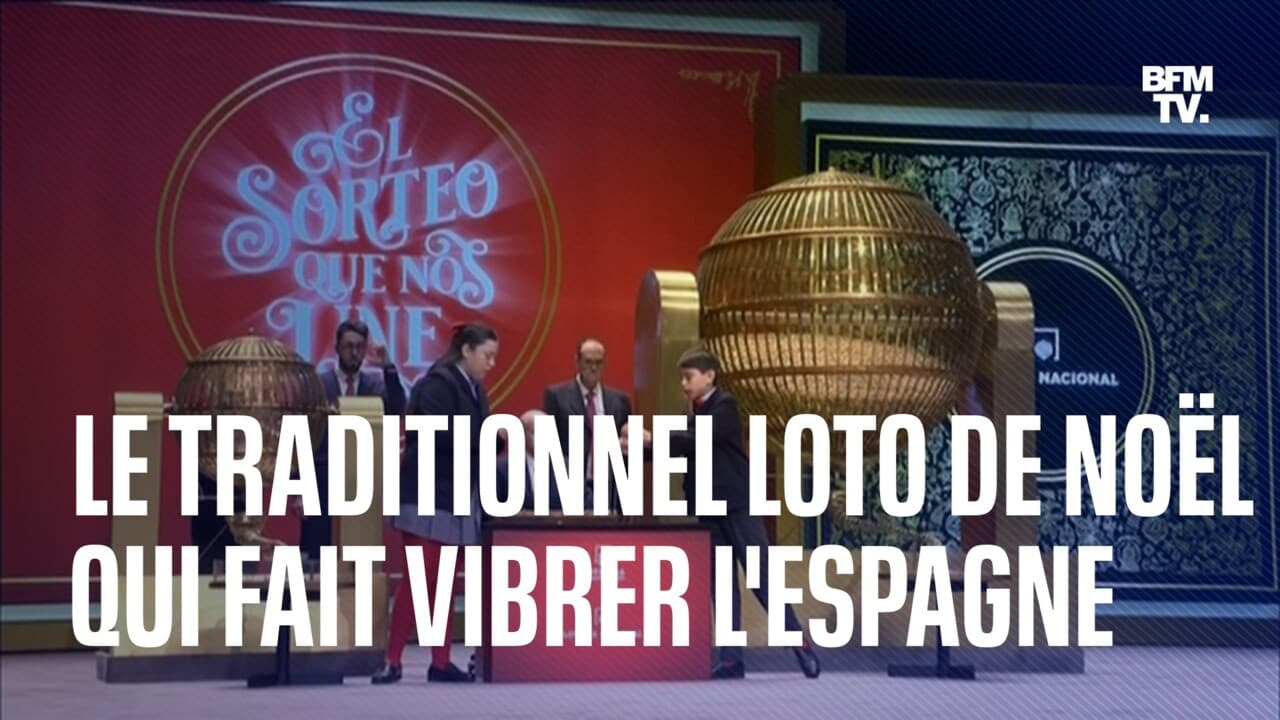 Espagne comme chaque année, le traditionnel loto de Noël a fait vibrer le pays