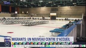 Un nouveau centre d'accueil pour migrants ouvre dans l'ancienne patinoire de Cergy-Pontoise