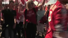 Les supporters des Herbiers déjà chauds avant la finale de la Coupe de France