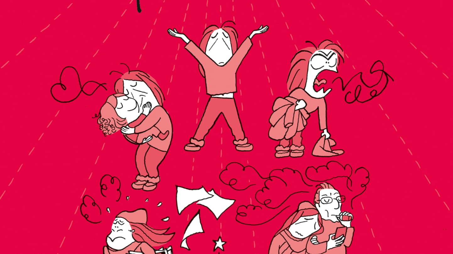 La couverture de la BD "Moi je, quarantaine" d'Aude Picault